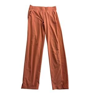 Athleta Brooklyn Ankle Pants Size 6T Tall Sunbaked Clay Pull On Athleisure